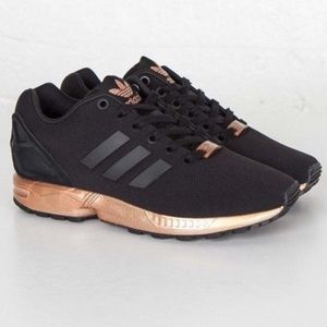 nike zx flux rose gold